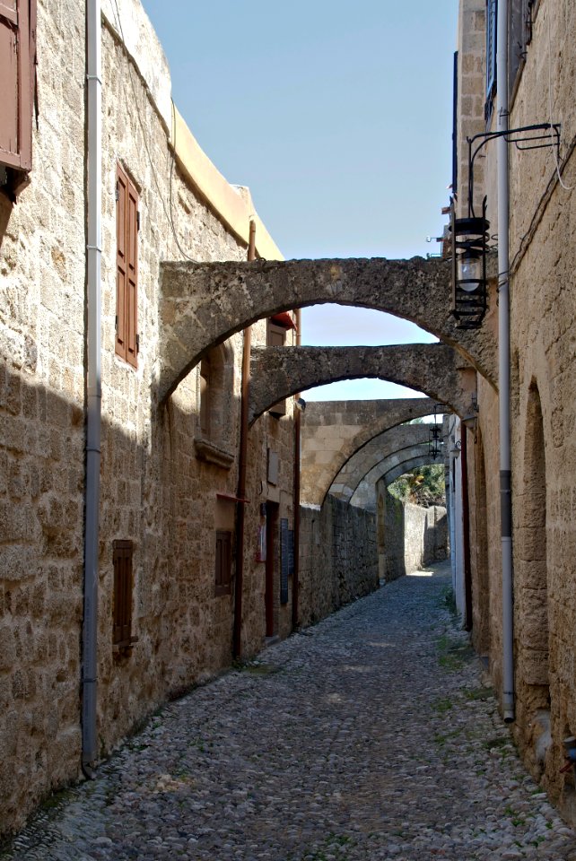 Old street Rhodes