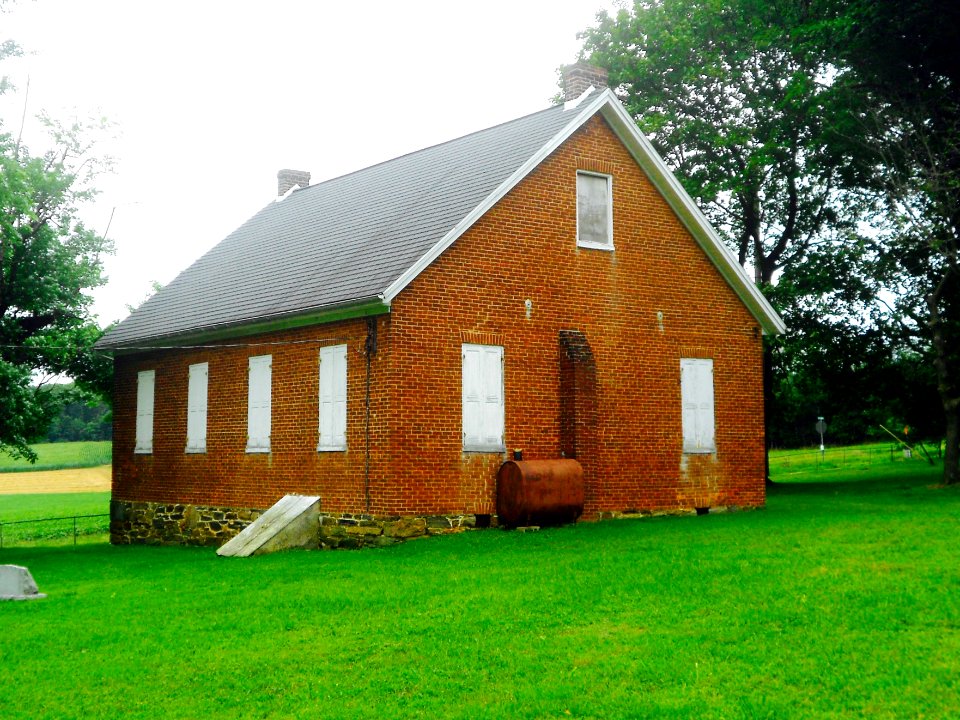 Old church on Chestnut Grove Rd, Codorus Twp, York Co PA