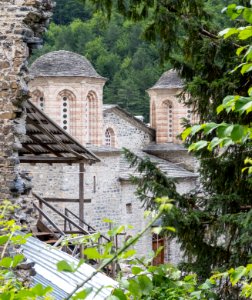 Old Dionysios monastery on the Olymp