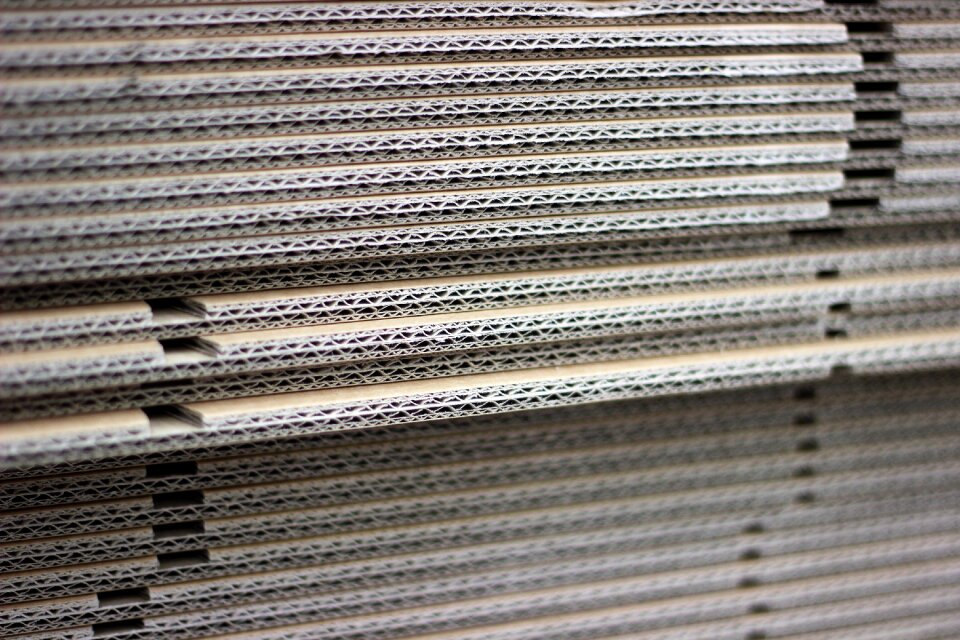 Paper packaging material logistics