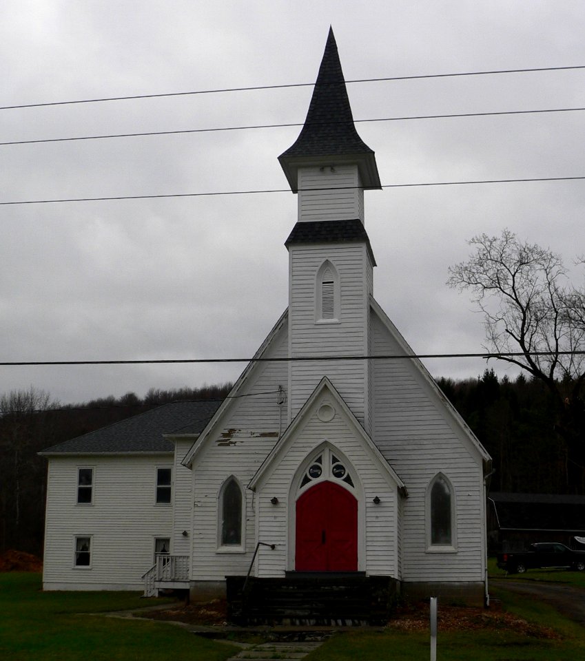 Old Hawleyton M.E. Church from E 1