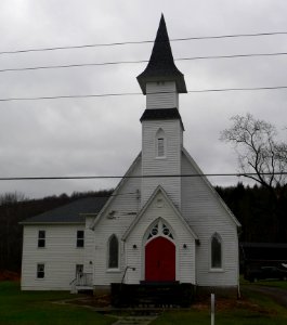 Old Hawleyton M.E. Church from E 1