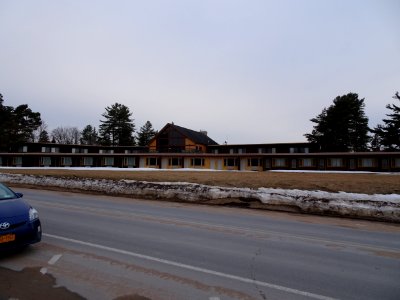 Old Forge March 1, 2018 empty motel