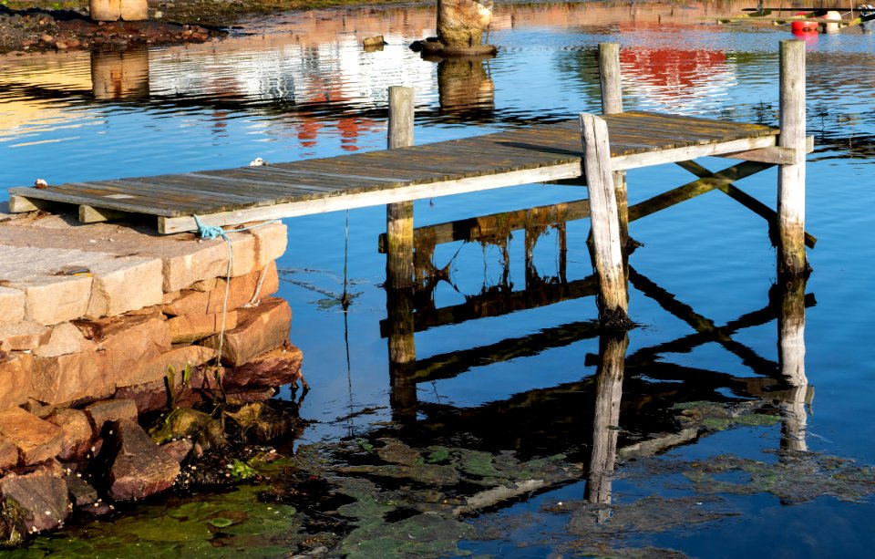Old jetty in Norra Grundsund