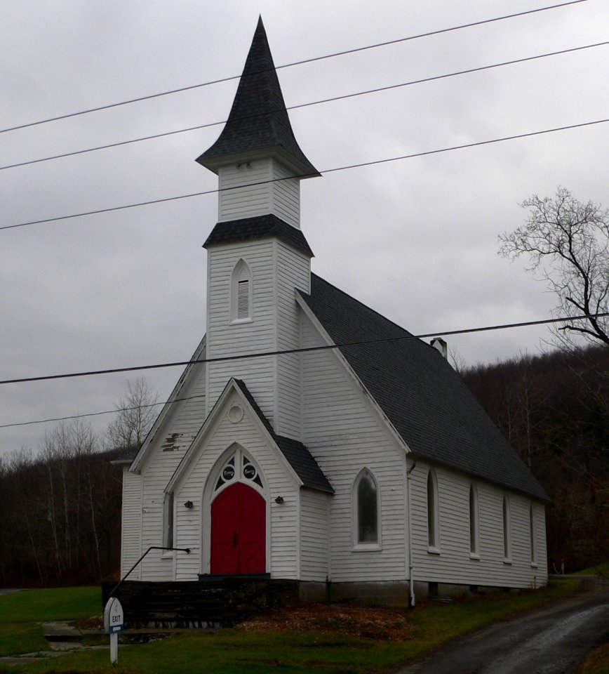 Old Hawleyton M.E. Church from NE 1