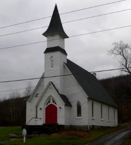 Old Hawleyton M.E. Church from NE 1