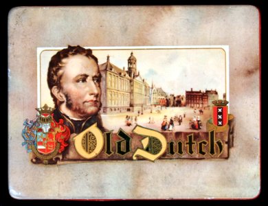 Old Dustch sigarenblikje