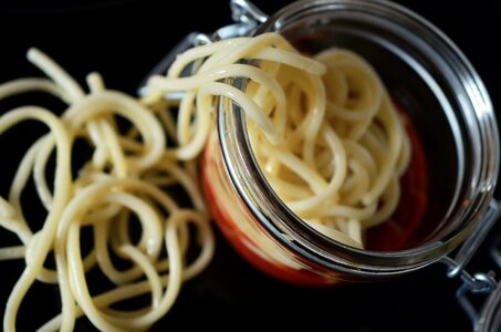 Jar tomato sauce container