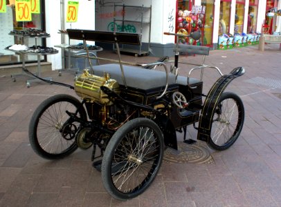 Old car from Denmark-BREMS Nr. 1 Type A 1900.--002
