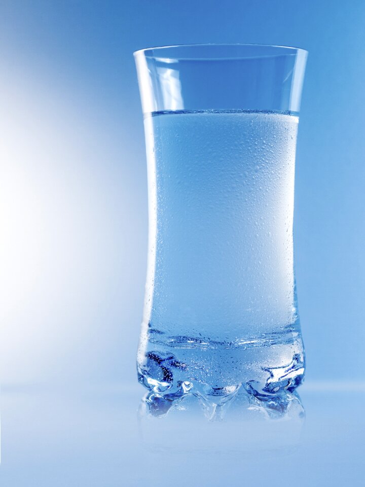 Clear mirroring still life