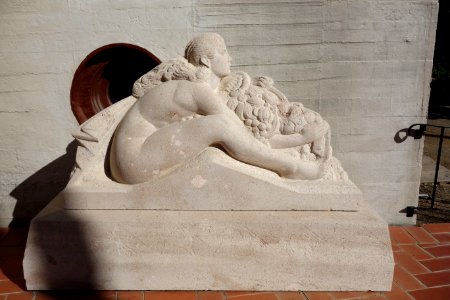 Offrande au Soleil by Pierre Fournier des Corats - Hearst Castle - DSC06693