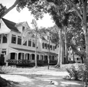 Officierswoningen bij Fort Zeelandia in Paramaribo, Bestanddeelnr 252-6106