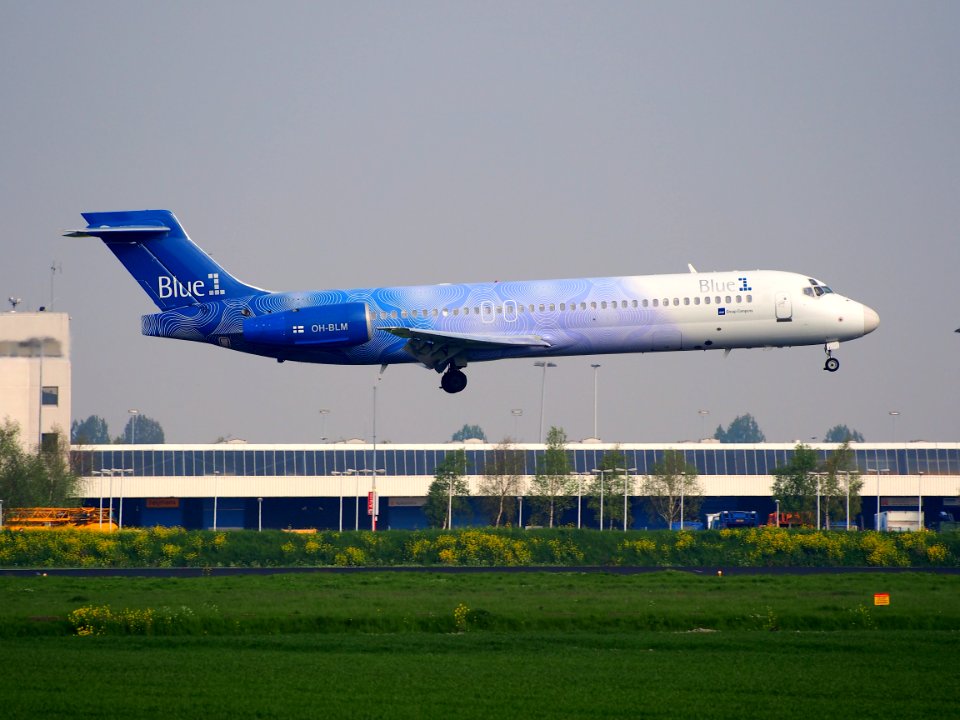 OH-BLM landing at Schiphol (AMS - EHAM), The Netherlands, pic2