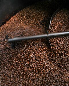 Coffee beans coffee roasting brown coffee photo