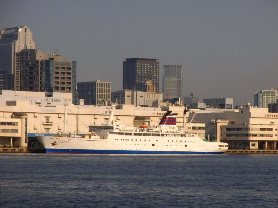 Ogasawara Maru 2nd JAPAN at port of Tokyo 20130427