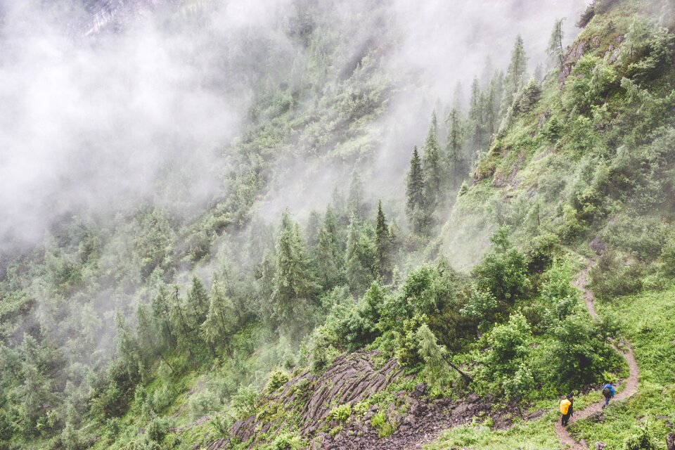 Hiking landscape mountain