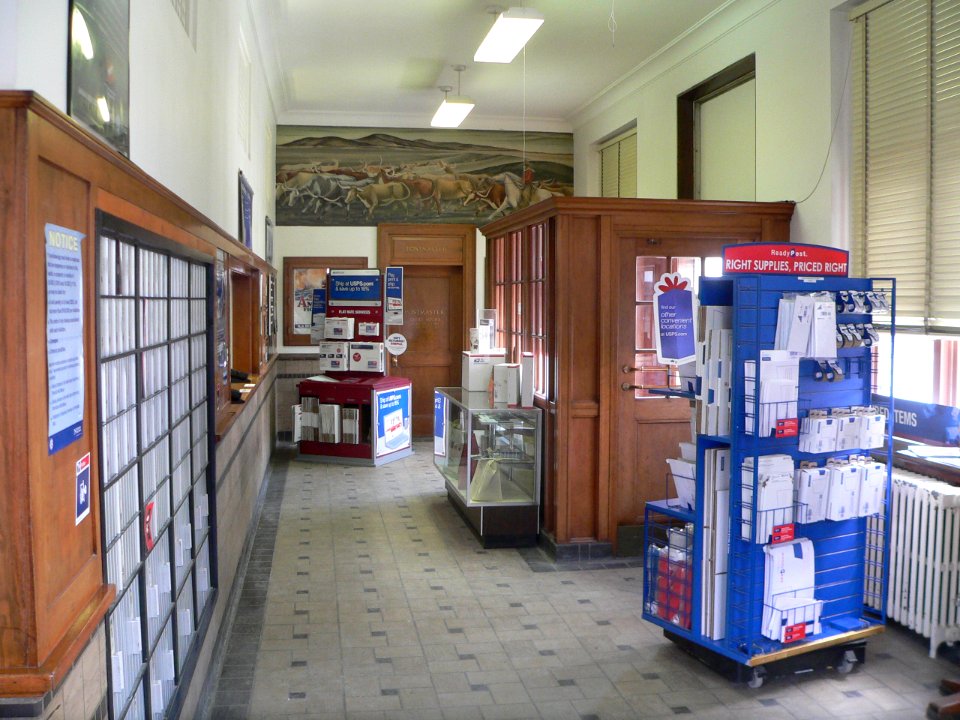 Ogallala, Nebraska post office interior 2