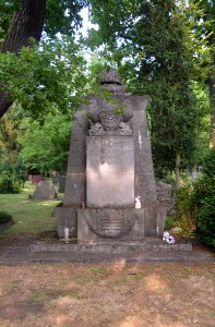 Offenbach, Alter Friedhof, Gefallenendenkmal Turnverein Offenbach