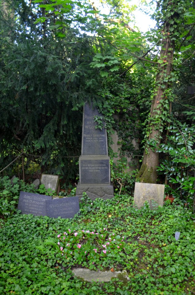 Offenbach, Alter Friedhof, Grab, Wilhelm und Rudolf Gerstung