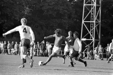Oefenwedstrijd Nederlands elftal De Graafschap in het UNVB trainingscentrum Zei, Bestanddeelnr 922-7544