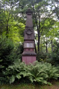 Offenbach, Alter Friedhof, Grab Familie Fritz Forster