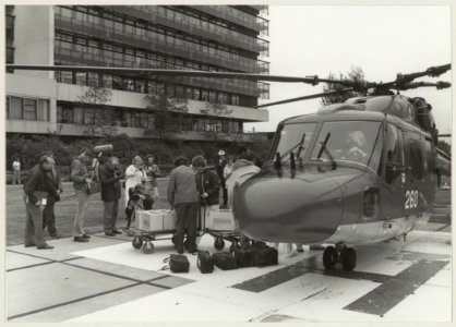 Oefening met de traumahelicopter voor de Landelijke Organisatie Traumadienst, voor het St. Elisabeths Gasthuis, Boerhaavelaan 22, NL-HlmNHA 54013214 01
