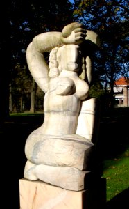 Oegstgeest kunstwerk la donna mobile