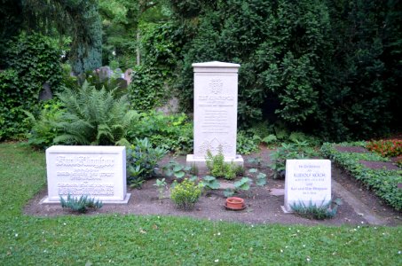 Offenbach, Alter Friedhof, Grab Karl Klingspor