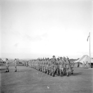 Oefening bij kamp Chaah op Malakka, Bestanddeelnr 255-8365