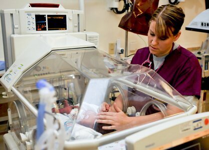 Nurse military child