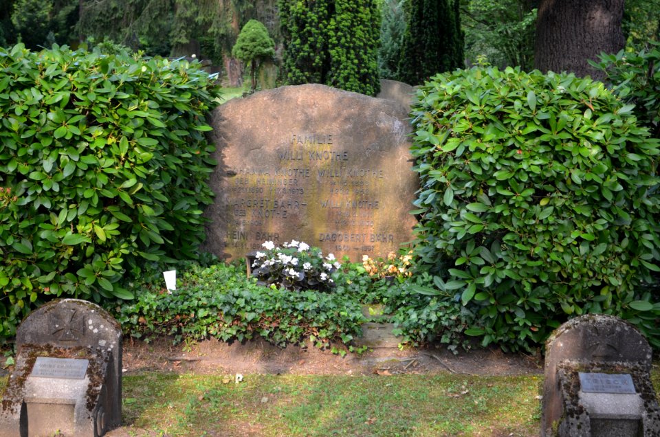 Offenbach, Alter Friedhof, Grab Wilhelm Knothe