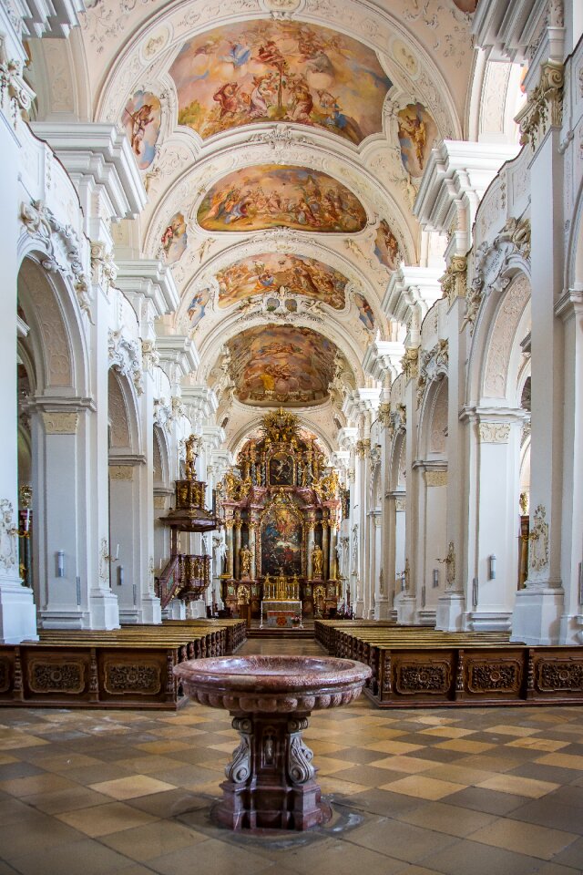 Abbey benedictine monastery monastery church
