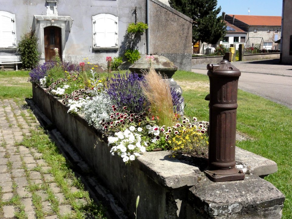 Ogéviller (M-et-M) pompe - fontaine