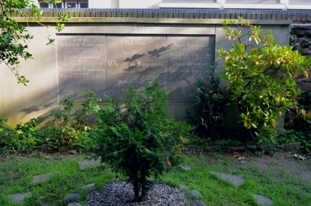 Offenbach, Alter Friedhof, Grab Johannes Lippmann