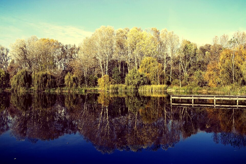 Lake waterfront water