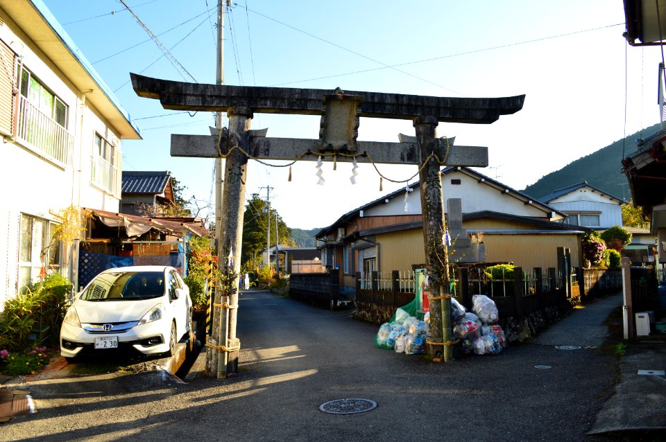 Okawakami Birafu-jinja, torii-1