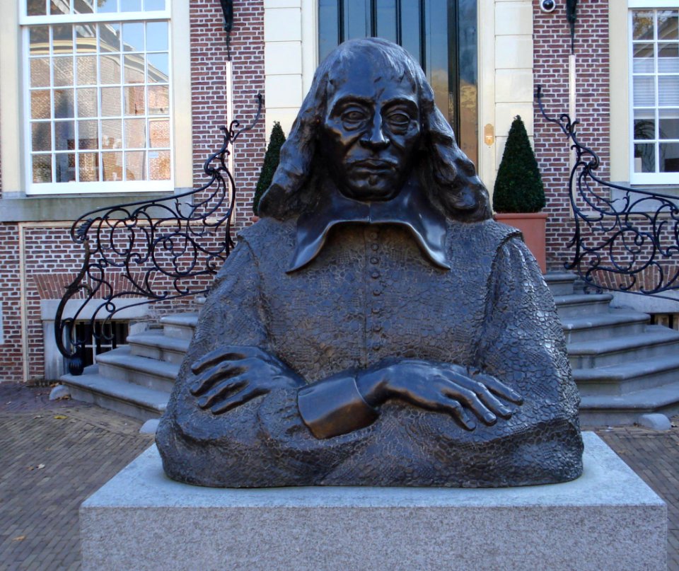 Oegstgeest kunstwerk descartes