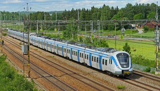 Fast traffic regional traffic railway