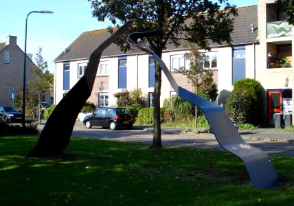 Oegstgeest kunstwerk muzieklint