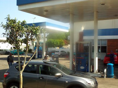 Oilibya fuel station in Tangier