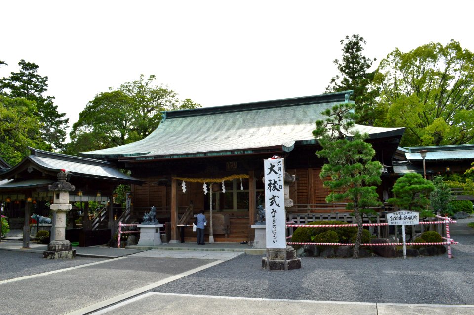 Oi-jinja (Shimada) haiden