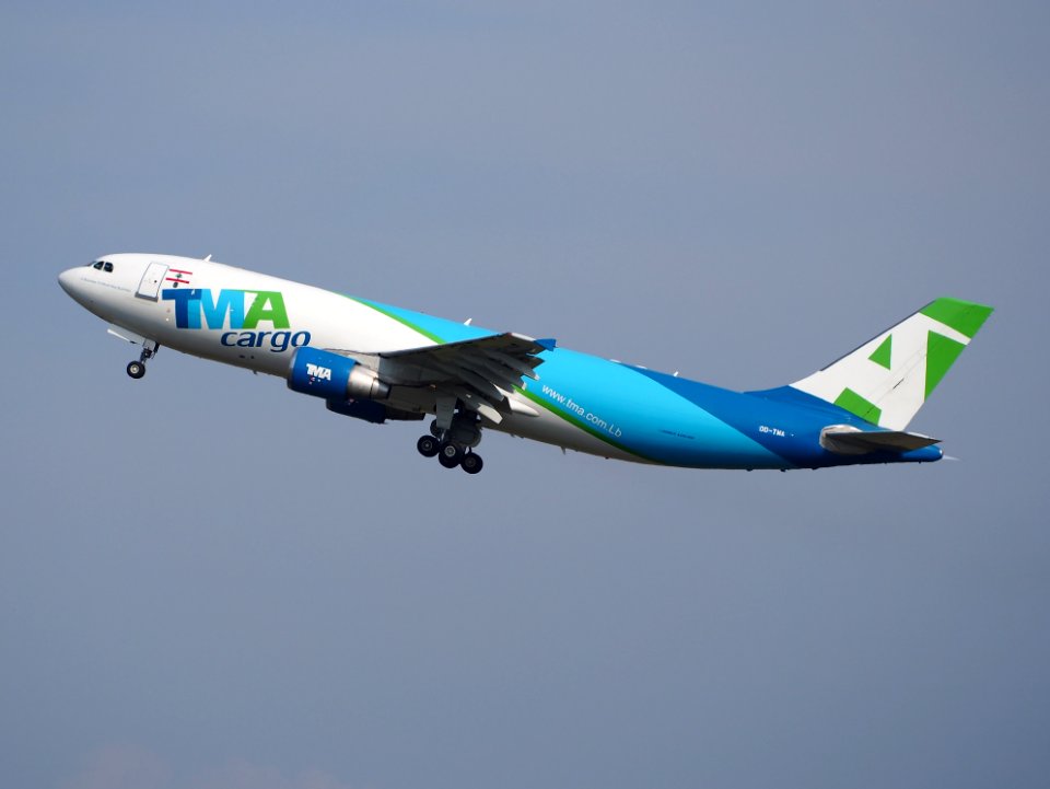 OD-TMA TMA Cargo Airbus A300B4-622R(F) take-off, 25august2013 pic2