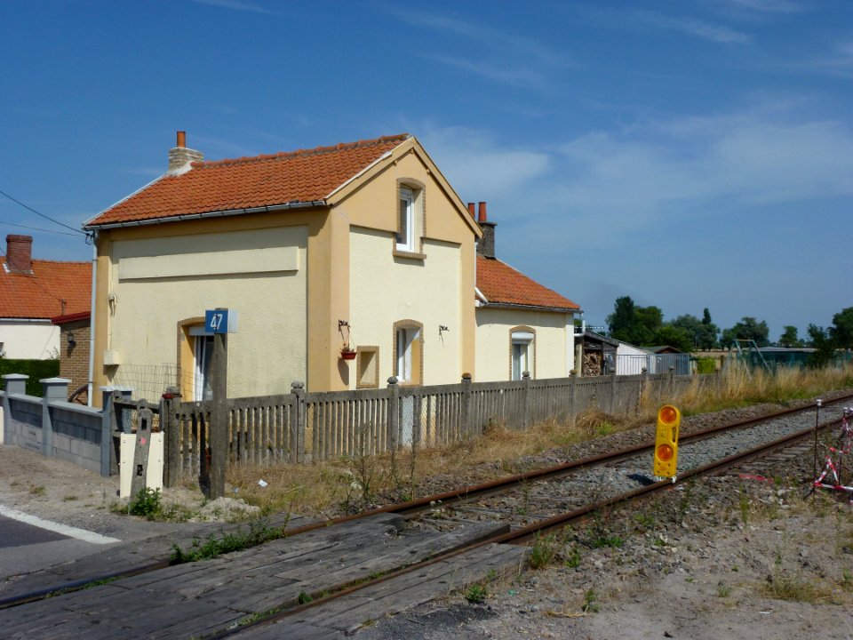 Offekerque (Pas-de-Calais) ancienne gare
