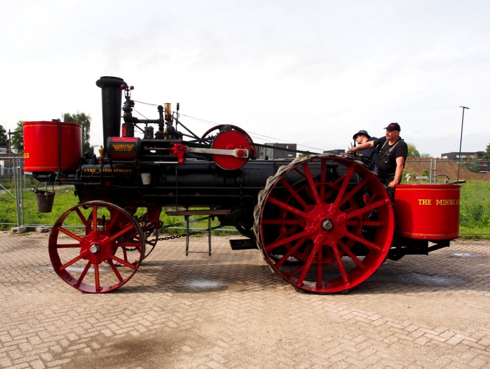 Oisterwijkste Stoomdagen 2015, The Minneapolis, Minneapolis Threshing Machine Co foto 5