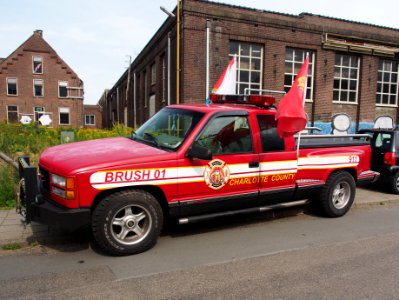 Oisterwijkste Stoomdagen 2015, GMC 1500 Charlotte Fire dept foto 1
