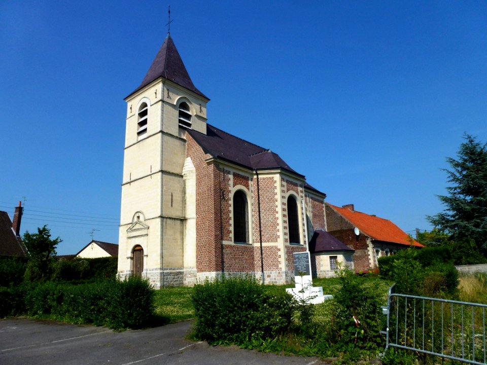Oisy (Nord, Fr) église
