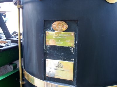 Oisterwijkste Stoomdagen 2015, Pruttelpot, The Kelly - Springfield steam roller foto 4
