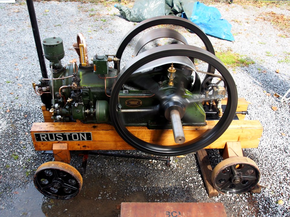 Oisterwijkste Stoomdagen 2015, Ruston engine foto 2