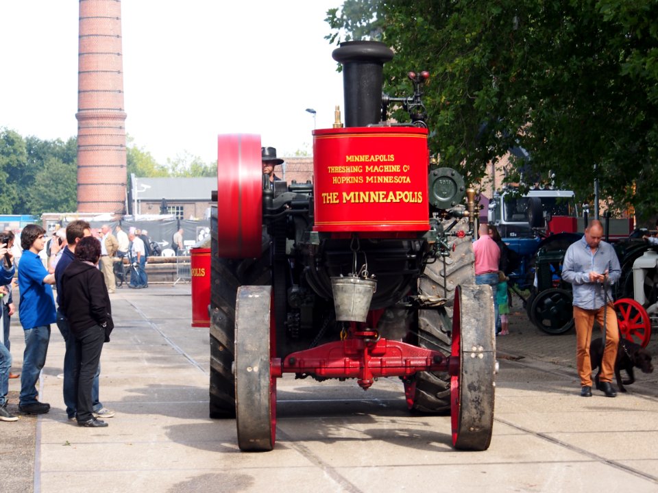 Oisterwijkste Stoomdagen 2015, The Minneapolis, Minneapolis Threshing Machine Co foto 9