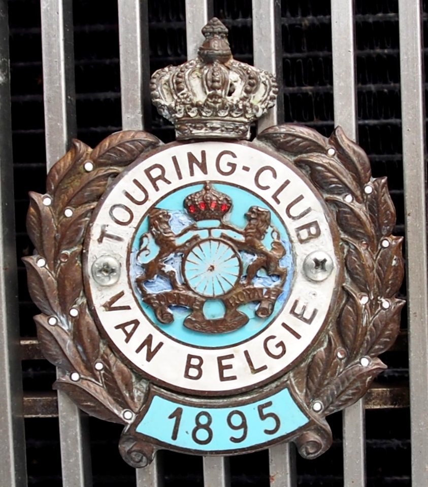 Oisterwijkste Stoomdagen 2015,Touring-Club van Belgie 1895 emblem